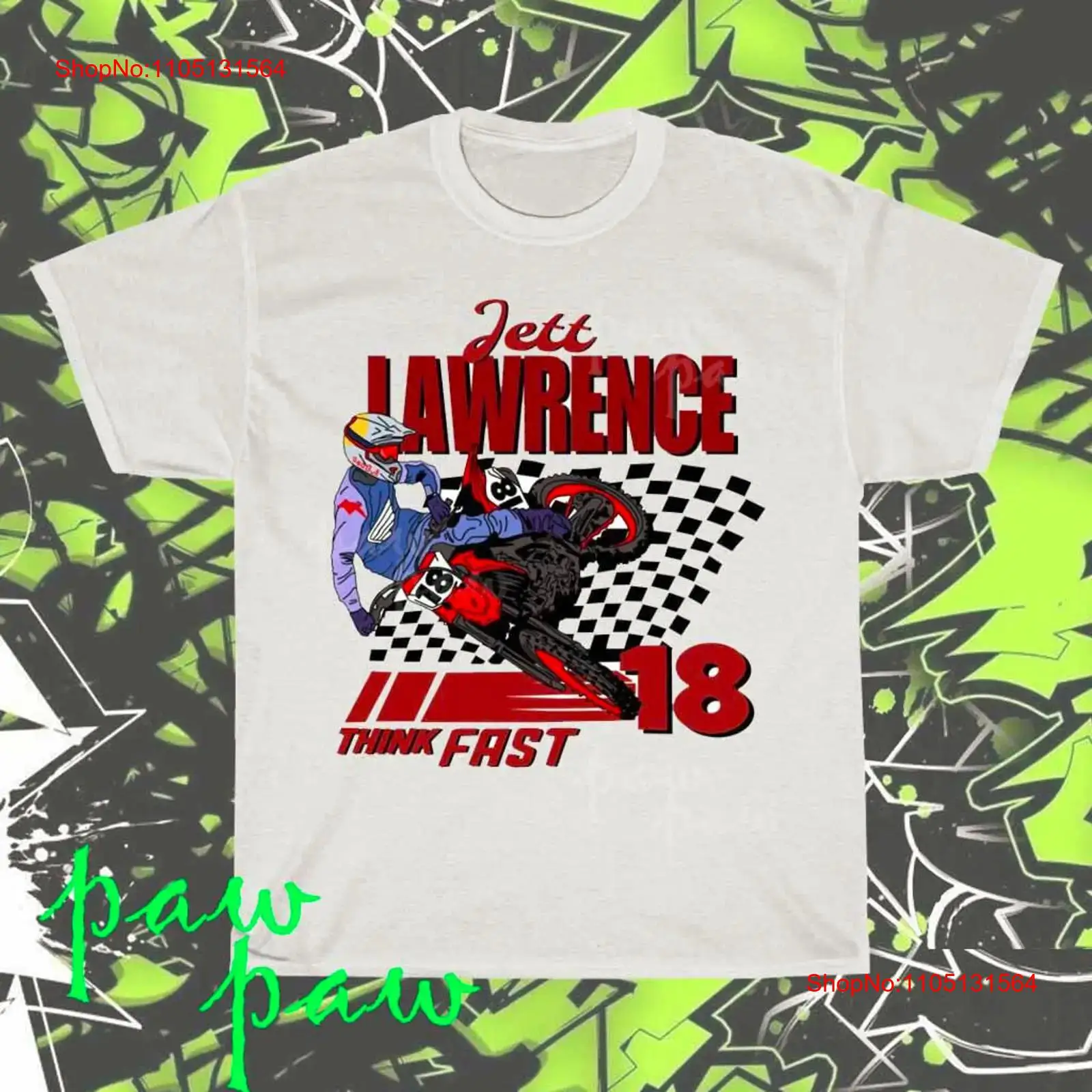Streetwear Brand Tees - Gloednieuw Jett Lawrence HD Logo Amerikaans